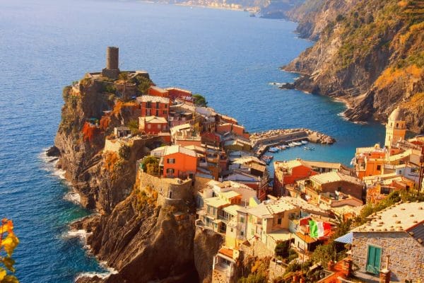 Photo op of Cinque Terre