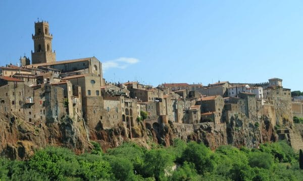 Pitigliano, one of the top ten Tuscan towns outside Florence