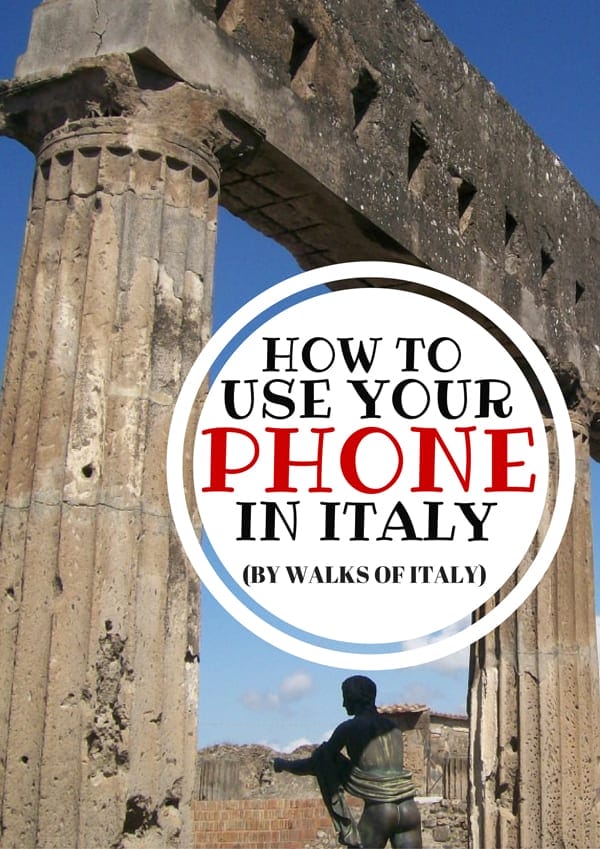 Italian ruins make take you back in time, but it doesn't mean you can't use your cell phone. Find out how to ensure that your American phone works in Italy when you visit.