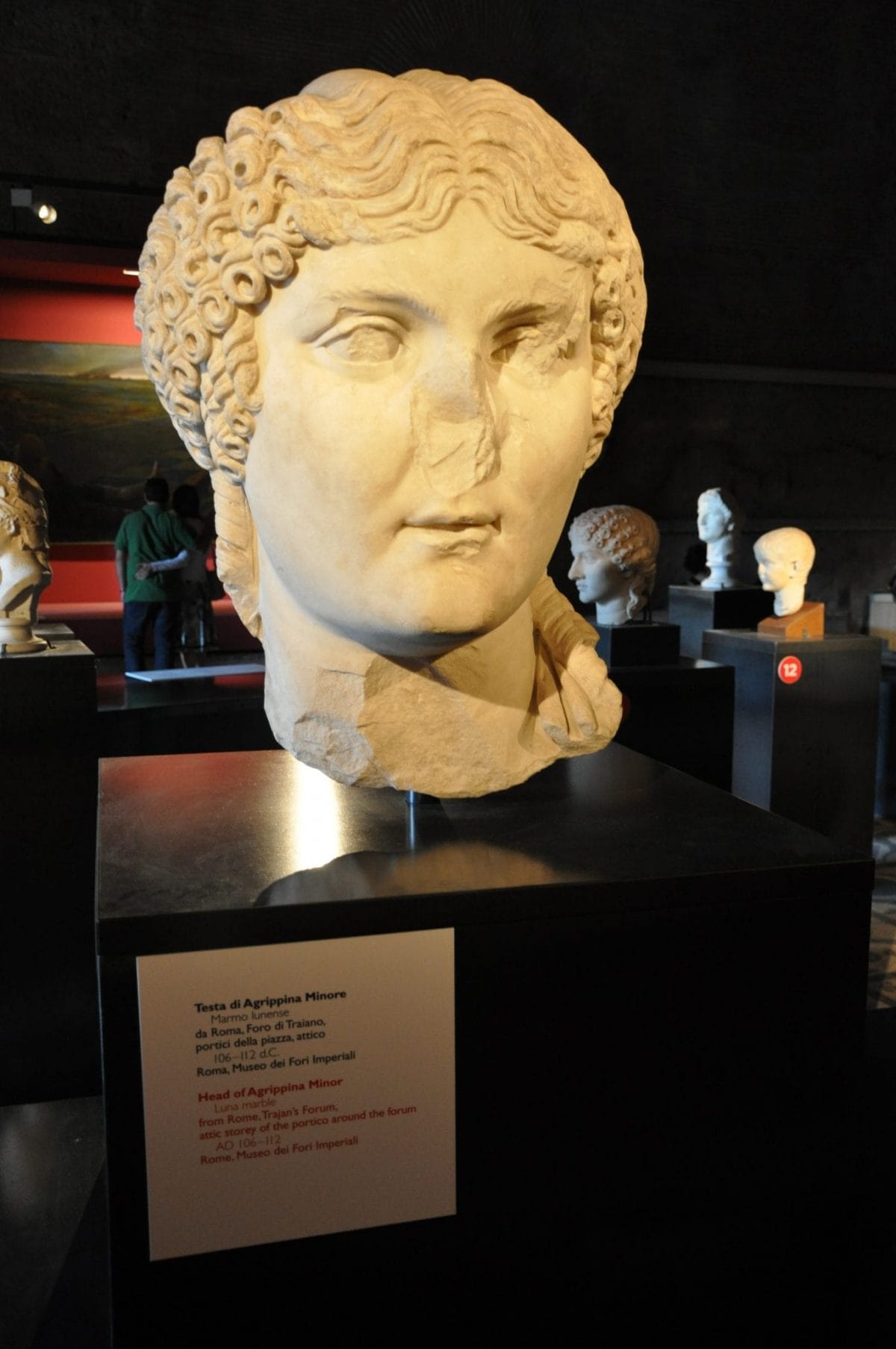 The mother of Nero, one of the worst Roman emperors