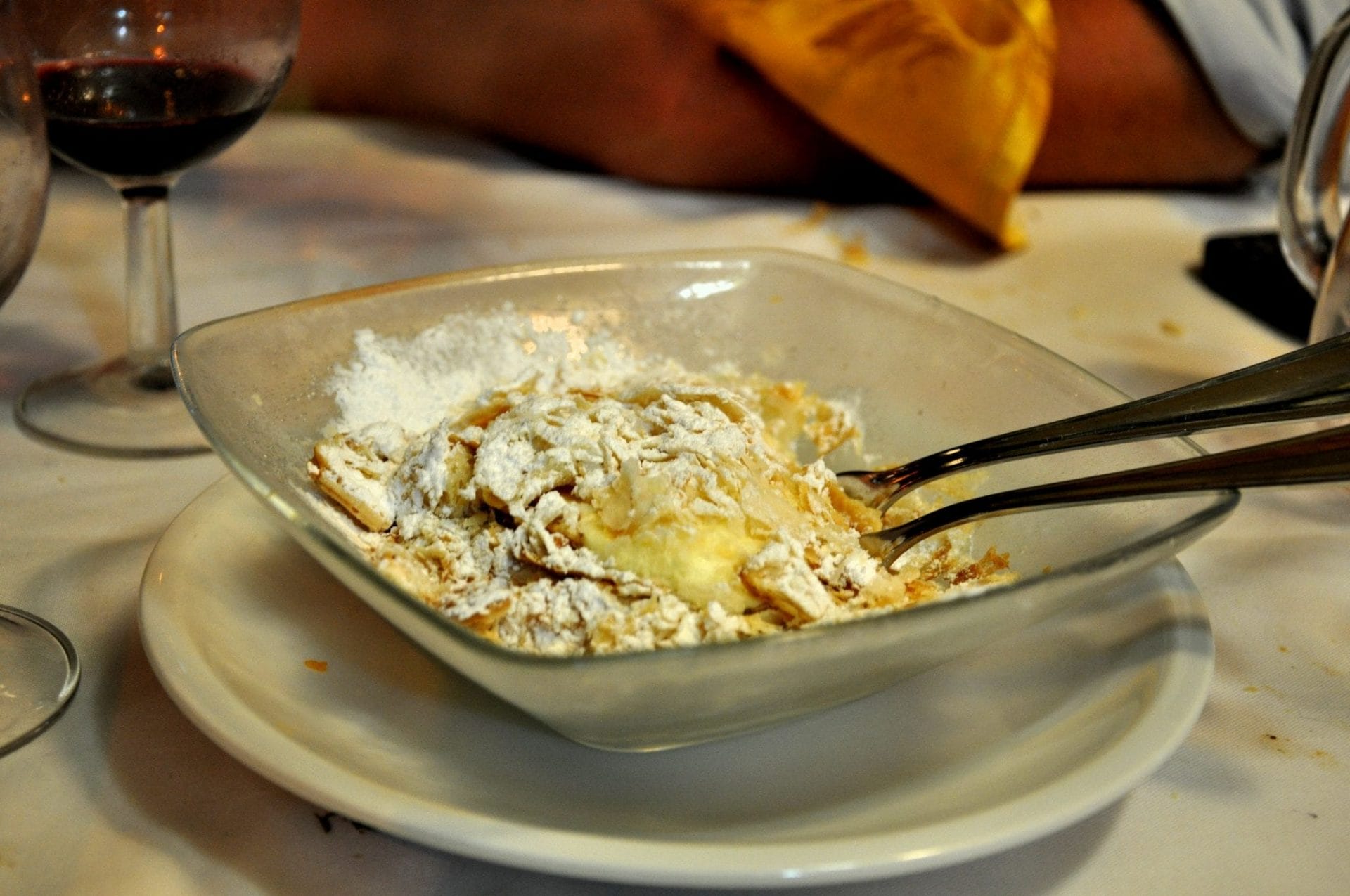 You do have to watch out for cream in Italy's desserts Most main Italian dishes don't have cream, but sweets often do!