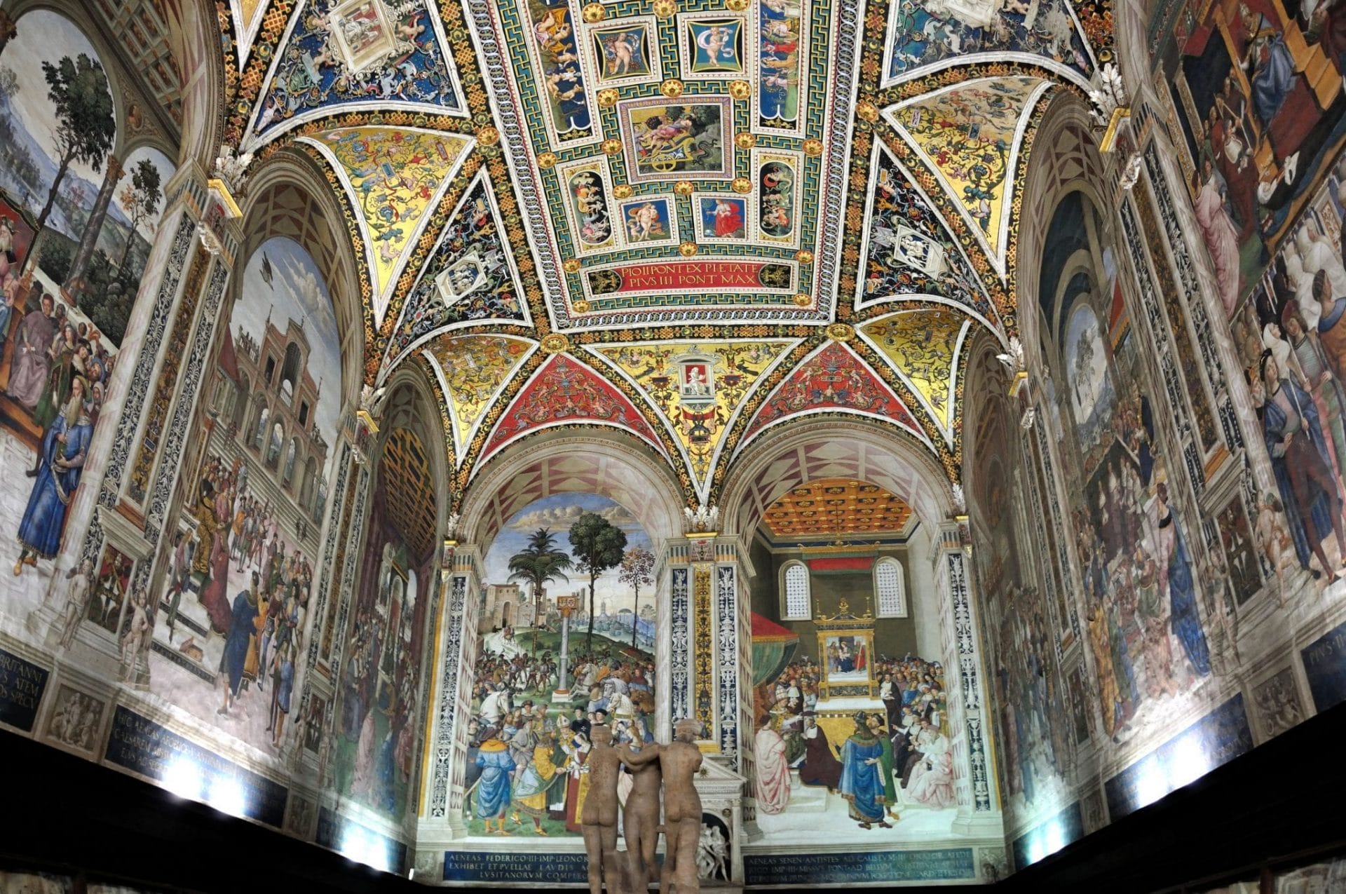 Piccolomini Library in Duomo of Siena