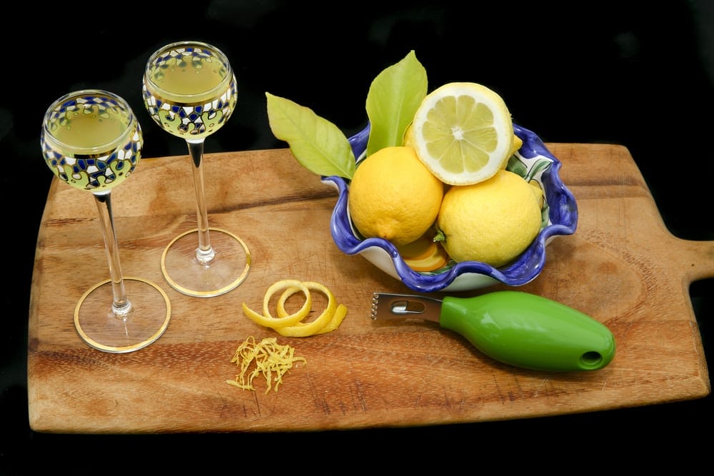 Homemade Limoncello - A delicious Italian Lemon Liqueur