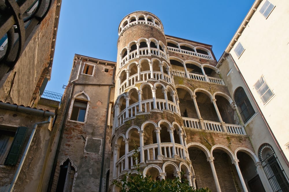 Architecture of a Renaissance palazzo in Venice