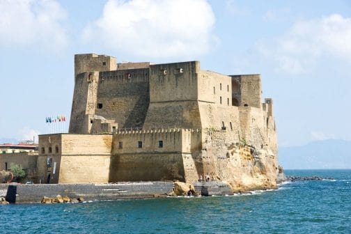Napoli, Italy's Egg Castle, one of the prettiest in Italy
