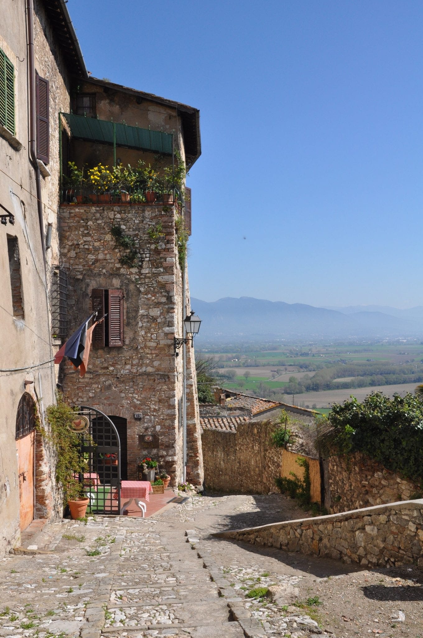 Narni, Umbria, where you have to get by bus