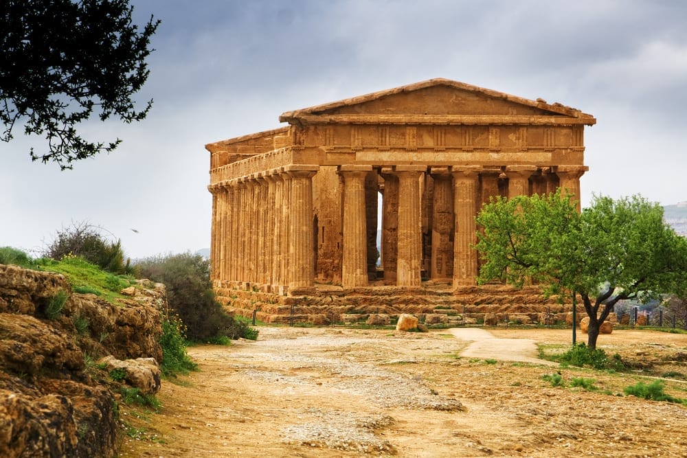 Agrigento - Sicily, Italy, Sicily, Italy: Temple of Juno - …