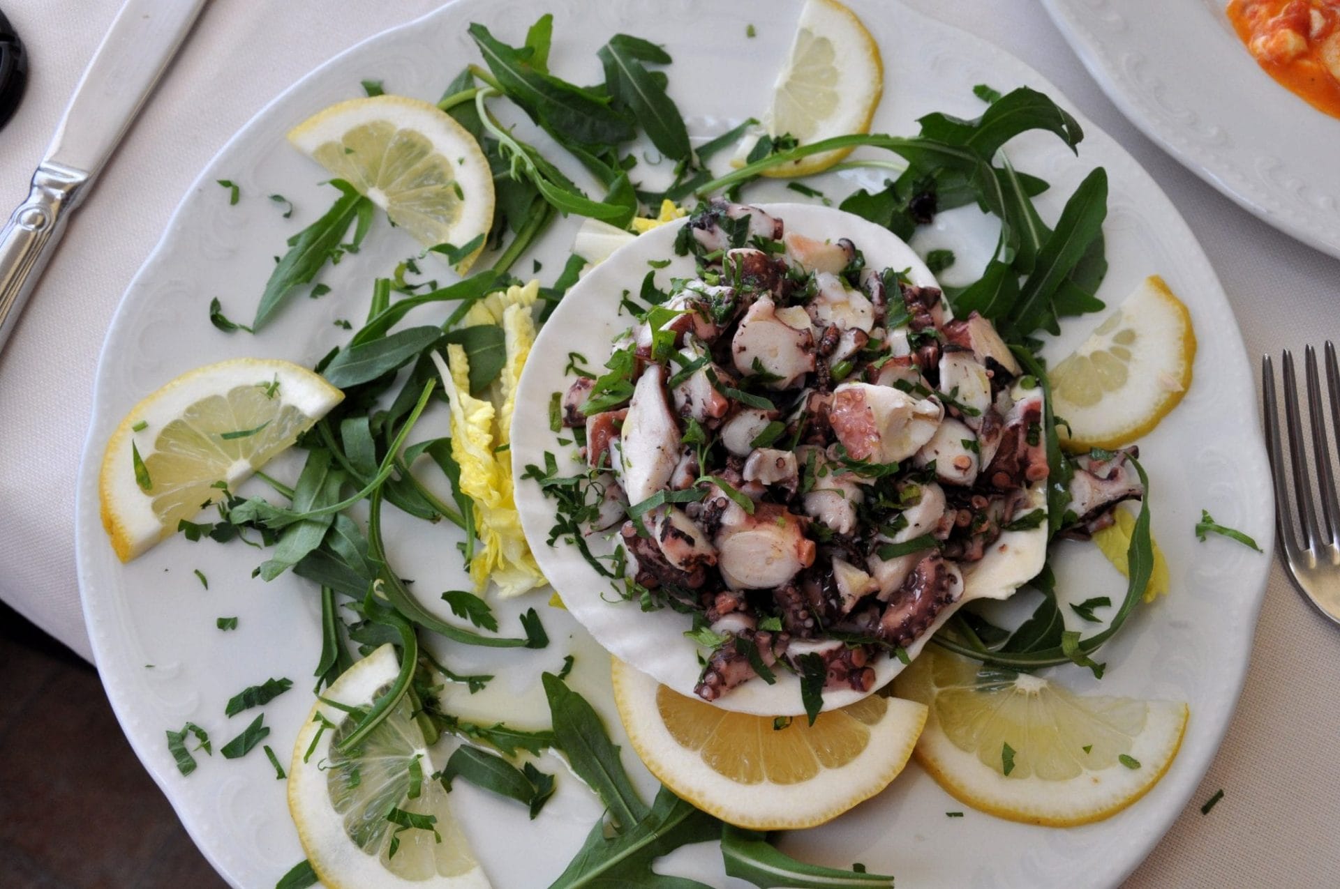 Octopus, a sustainable seafood in Italy