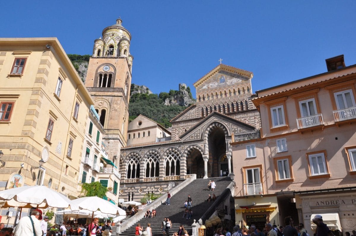 St. Andrew's Cathedral in Amalfi town