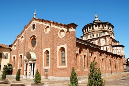 UNESCO World Heritage Sites in Northern Italy - Church and Convent of Santa Maria delle Grazie in Milan