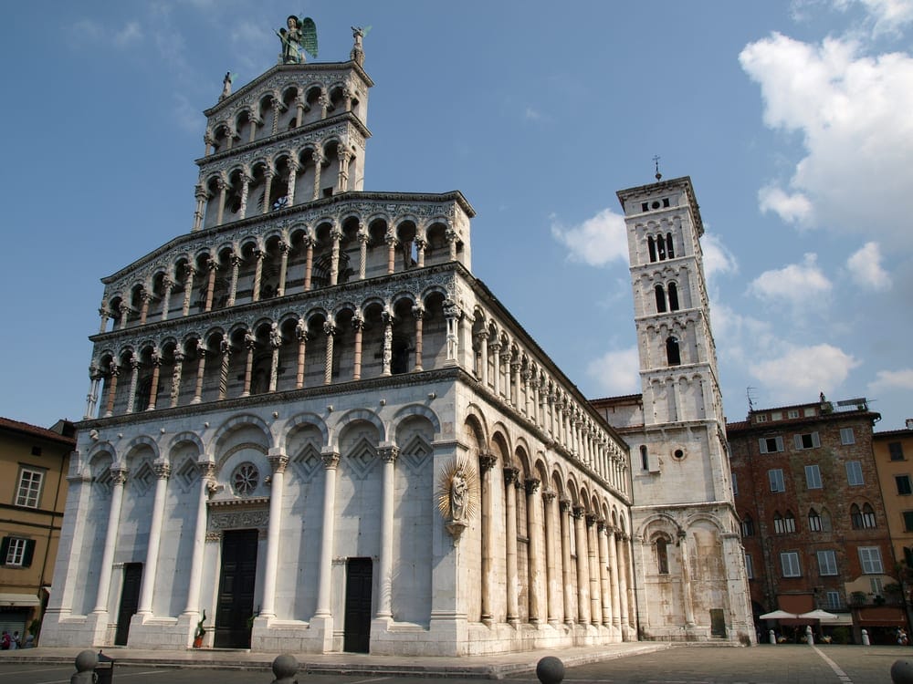 San Michele in Foro, one of Lucca's many beautiful buildings