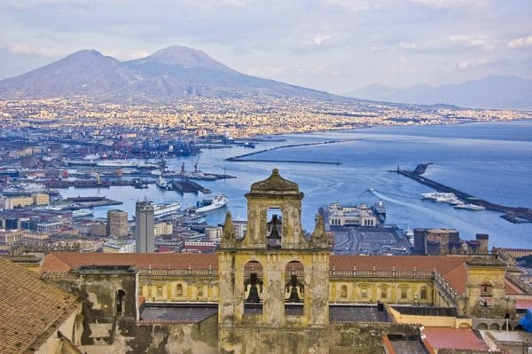 Mt. Vesuvius is only 6 miles from the center of Naples, making it an easy day trip. 