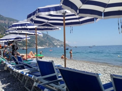 Fornillo Beach: A more tranquil spot