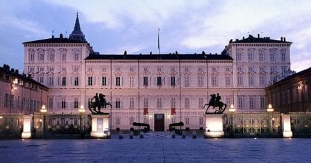 Palazzo Reale in Turin in Italy