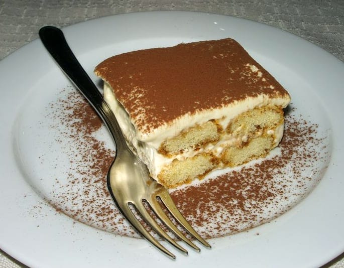 Tiramisu, a popular dessert across Italy