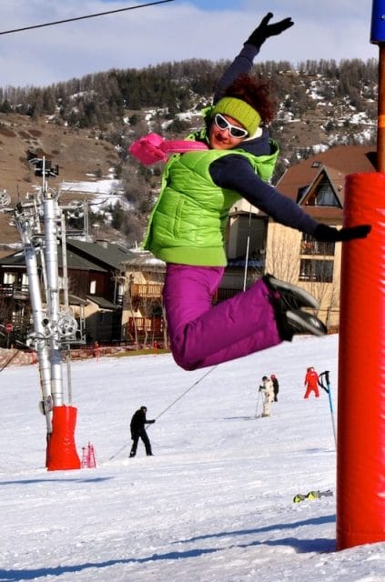 Skiing in Italy With great skiing and great drinks it's easy to have fun in Sauze! Photo credit: Alpes de Haute Provence (flickr)