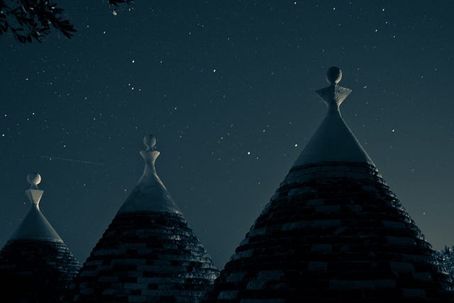 The unique cone-shaped trulli houses of Puglia. Photo by 