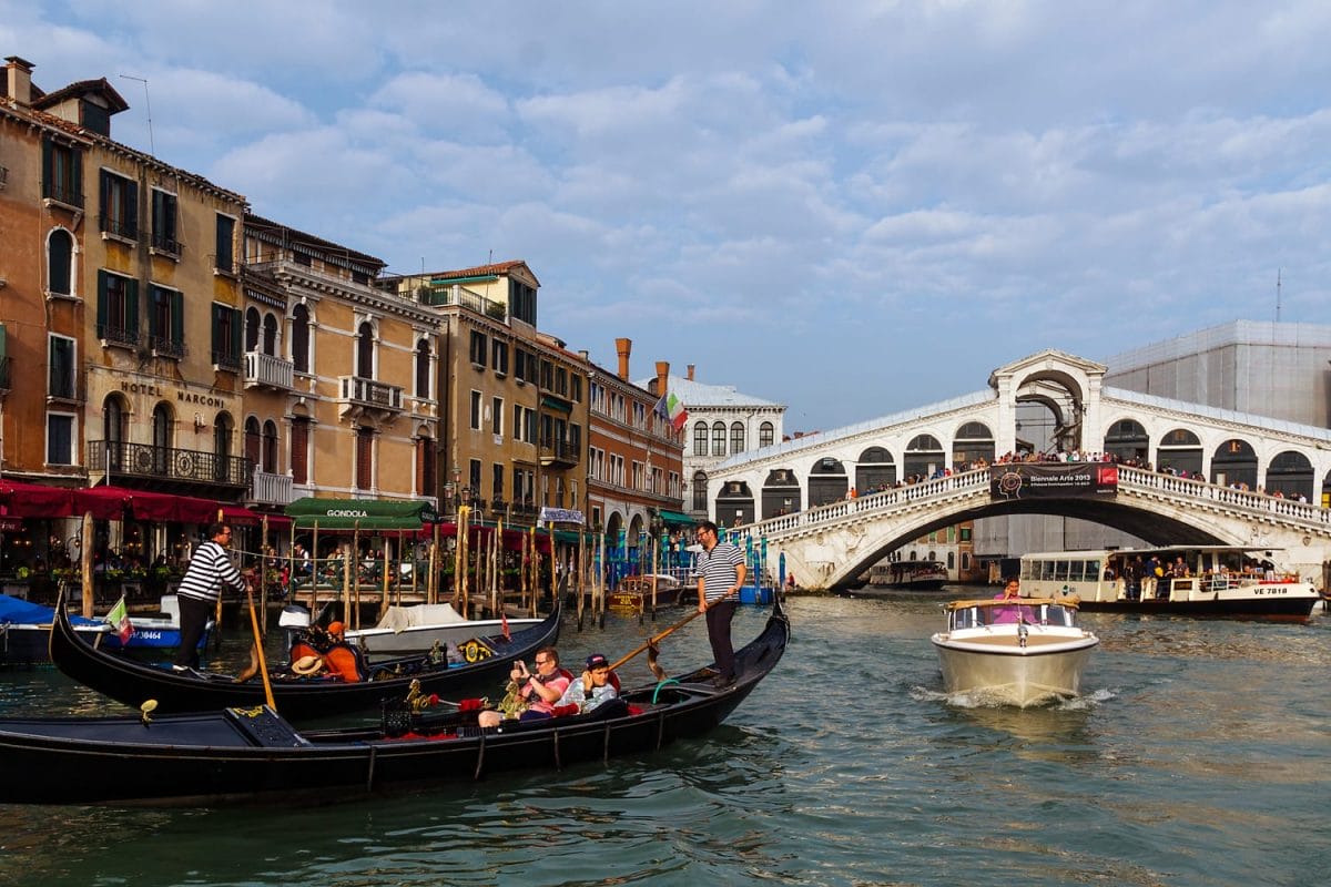 The Grand Canal is Venice's main artery and busiest waterway.