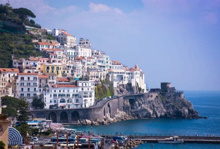 Amalfi Town is one of the most lively spots on the coast.