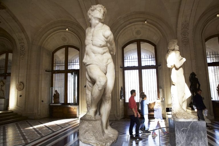 Michelangelo’s Slaves are both singular artistic achievements and relics of a failed project.