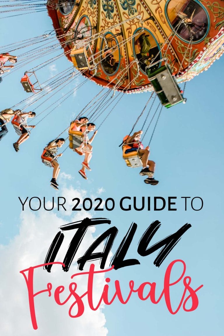 Your 2020 Guide to Festivals in Italy