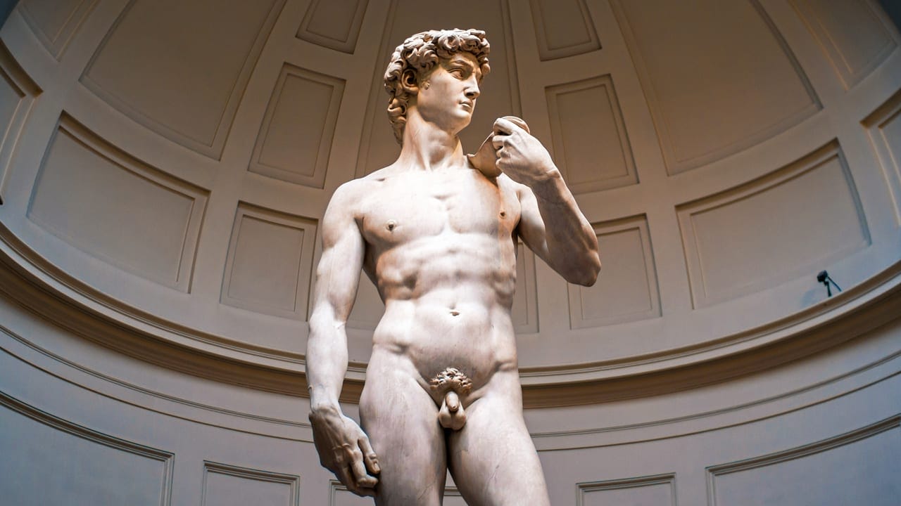 Many replicas of Michelangelo’s ‘David’ exist today. The original is housed in the Accademia Gallery along with four other unfinished sculptures by the artist.