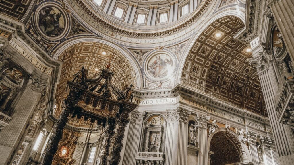 Bernini's Baldachin in St. Peter's Basilica