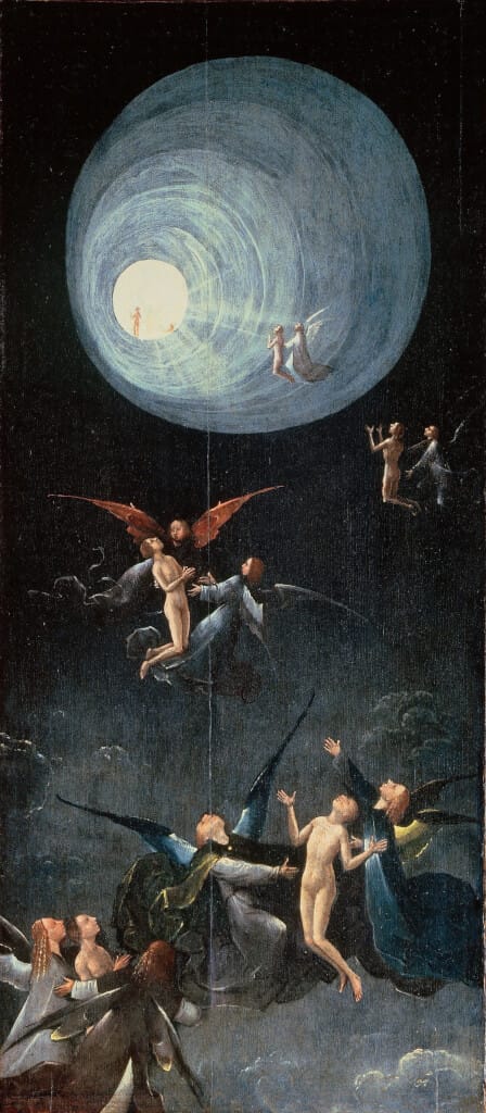 Hieronymus Bosch, Ascent of the Blessed, ca. 1505-15; Gallerie dell'Accademia, Venice