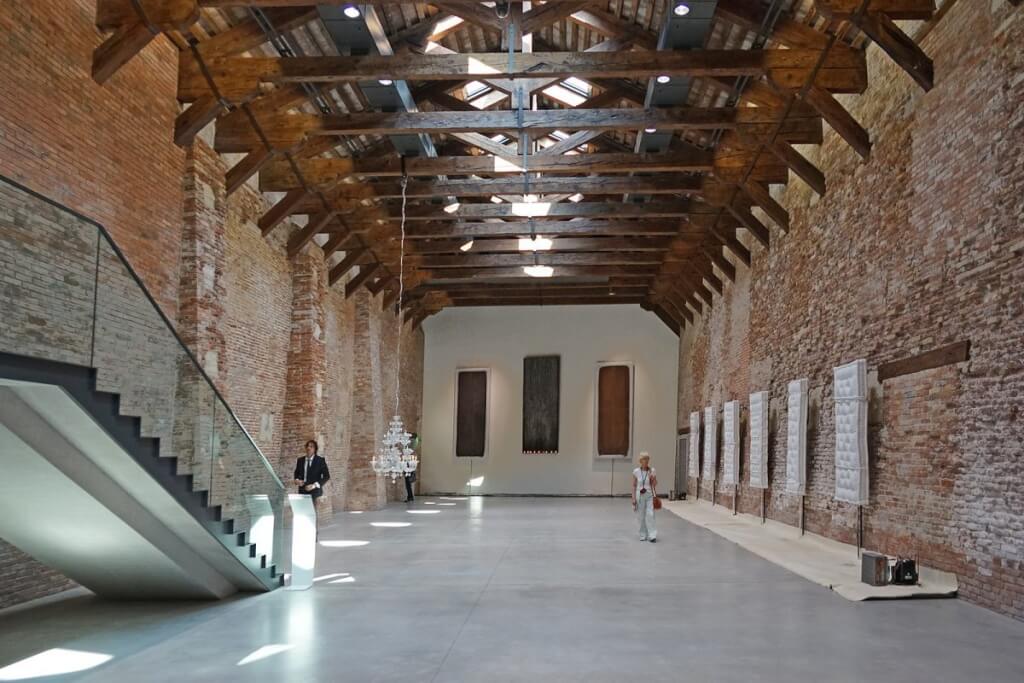 Modern art museum Pinault Collection in Venice