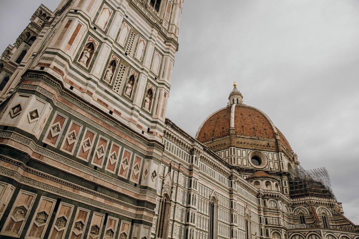 Florence Duomo on a cloudy day